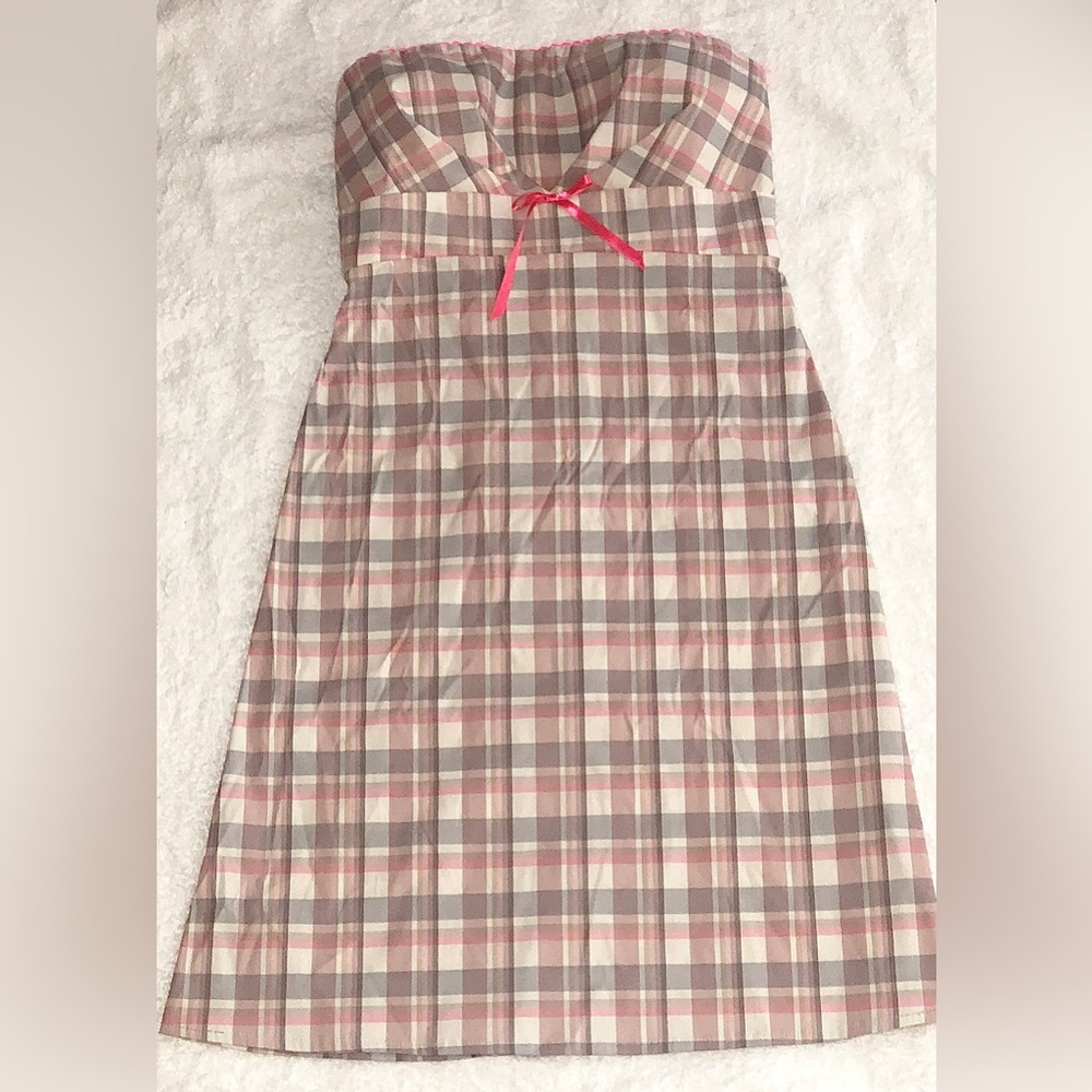 Corey Lynn Calter Plaid Dress